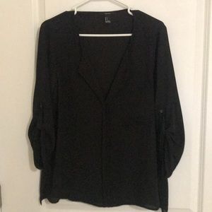 Forever 21 Black Blouse